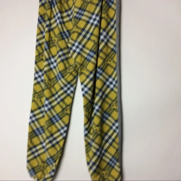 Disney The Lion King Pajama Pants Yellow Gray Plaid Women's Medium‎ - Picture 12 of 12